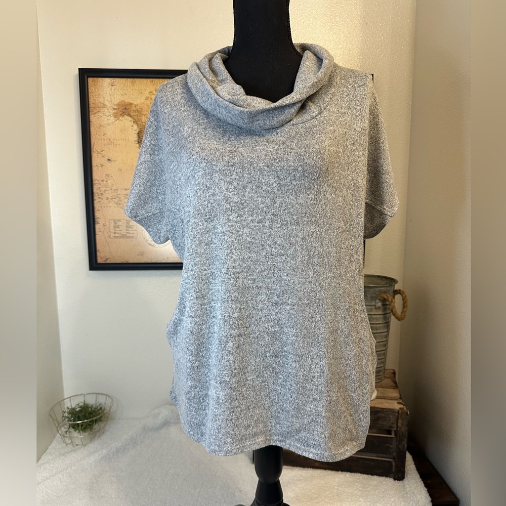 Siren Lily cowl neck top